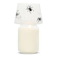 Spider Web Jar Candle Shade