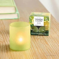Sage Leaf Tea Light Candle Holder