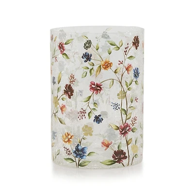 Fall Florals Glass Holder