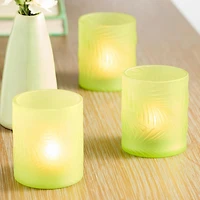 Sage Leaf Tea Light Candle Holder