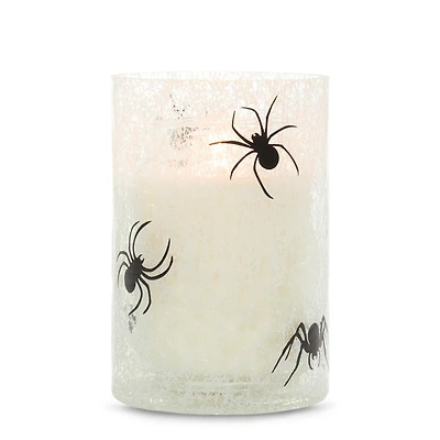 Spider Web Jar Candle Holder