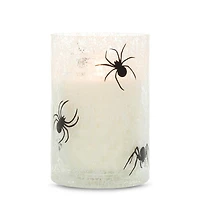 Spider Web Jar Candle Holder