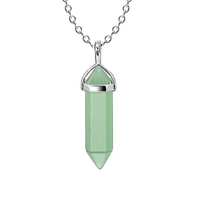 green aventurine pendent