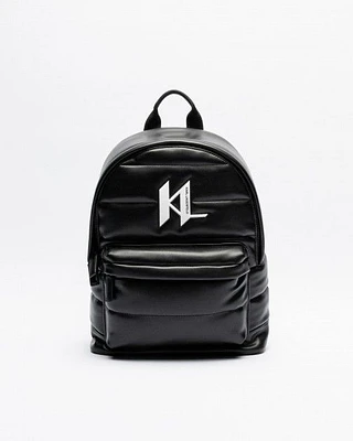 Mochila Karl Lagerfeld K/Monogram Puffer Backpack Preto