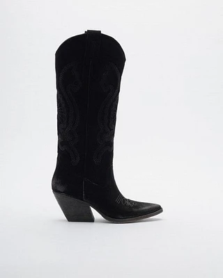 Botas cowboy PROF PF521 Preto