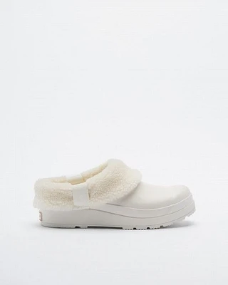 Socas Hunter W Play Sherpa Insulated Clog Branco