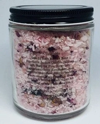 Vanilla Rose Bath Salt | Blissful Bubbles Boutique Ltd.