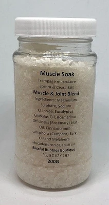 Muscle Soak | Blissful Bubbles Boutique Ltd.