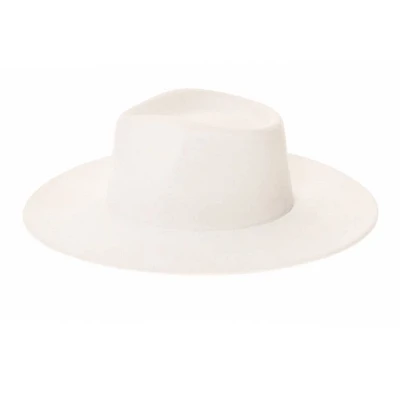 Vegan Suede Wide Brim Rancher Hat