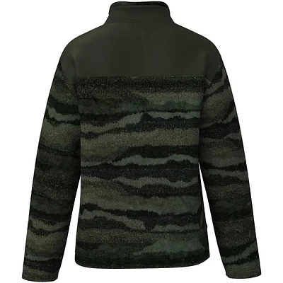 Sherpa Fleece Pullover - Green