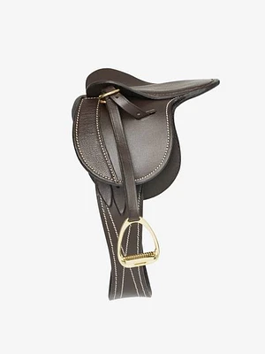 Toy Pony Saddle - Brown
