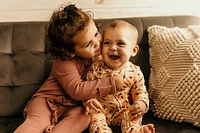 Tal + Love Waffle Knot Bow - Mulberry