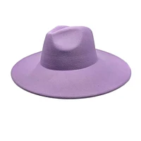 Vegan Felt Wide Brim Rancher  Hat: Olive