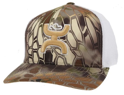 Bass Hooey Brown/White Flexfit Hat