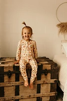 Tal + Love Bamboo Romper - Wildflower