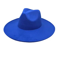 Vegan Felt Wide Brim Rancher  Hat: Olive