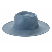 Vegan Suede Wide Brim Rancher Hat