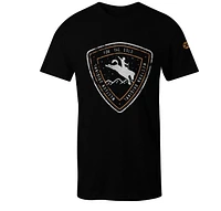 Summit Men's Black Crew with Yellow/White Logo