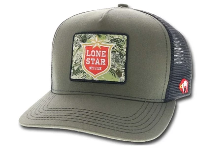 Lonestar Olive Trucker Hat