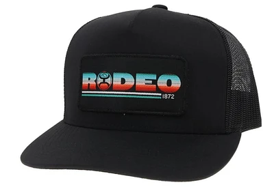 Rodeo Black with Serape Hat OSFA