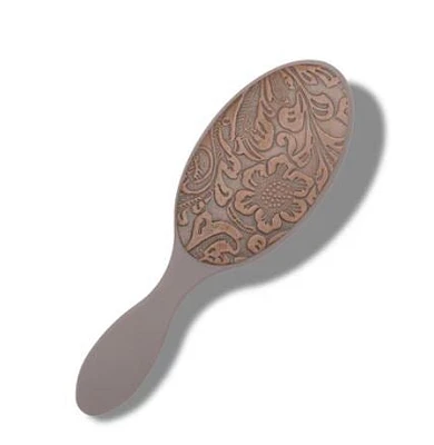 Bethany Trail Brush - Brown Embossed