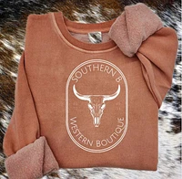 Southern B Longhorn Crew - Orange