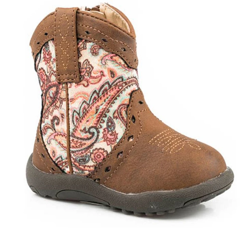 Infant - Cowbabies Glitter Geo Boot