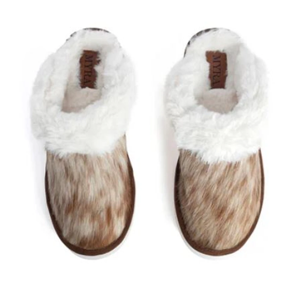 Alamosa Lined Slippers - Brown