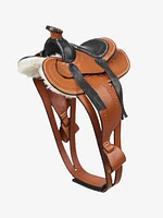 Toy Pony - Western Saddle and Girth Camel