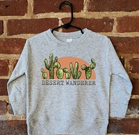 Desert Wanderer Grey Long Sleeve Shirt