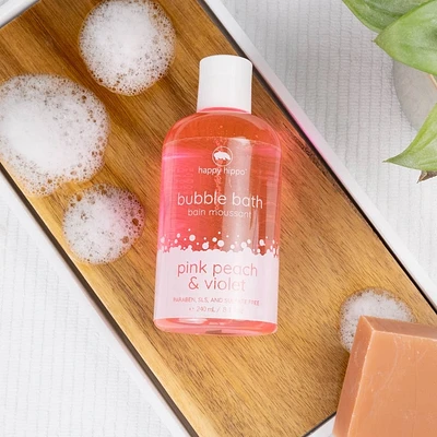 Pink Peach & Violet  - Liquid Bubble Bath