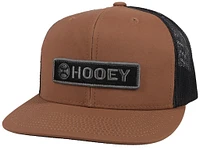 Lockup Hooey Brown / Black 6-Panel Trucker with Black / Grey Patch - OSFA