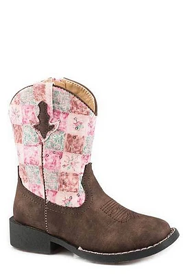 Toddler - Floral Shine Boot