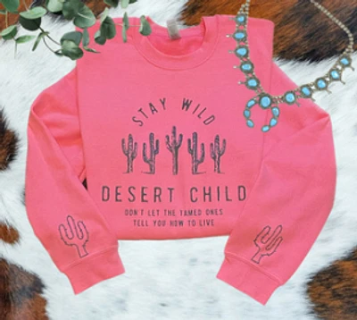 Stay Wild Desert Child