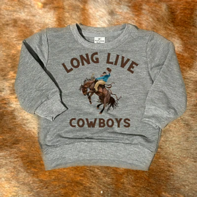 Long Live Cowboys Toddler Crew