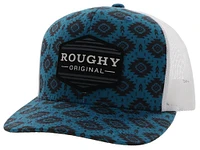 Tribe Roughy Blue / White 6 Panel Trucker with Black / White Patch OSFA