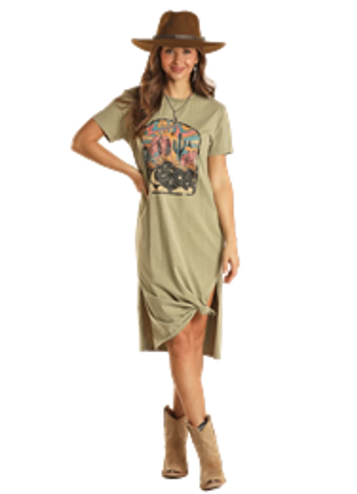 Moss T Shirt Dress