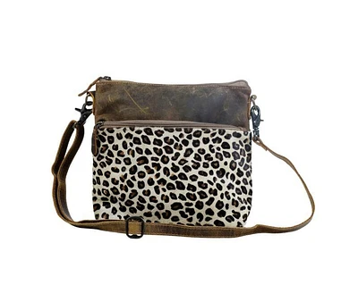 Feline Leather & Hairon Bag