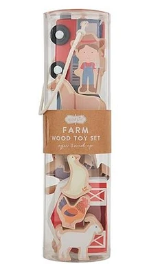 Farmhouse Wood Toy Set