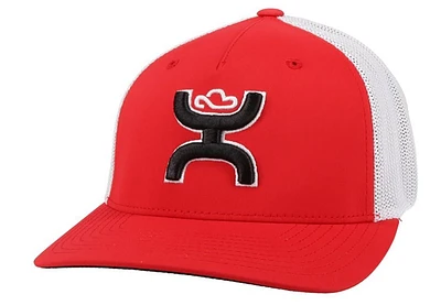 Coach Hooey Red/White Flexfit Hat