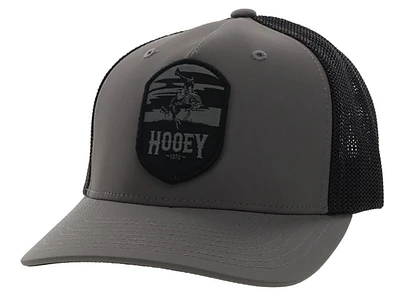 Cheyenne Hooey Charcoal/Black Flexfit Hat