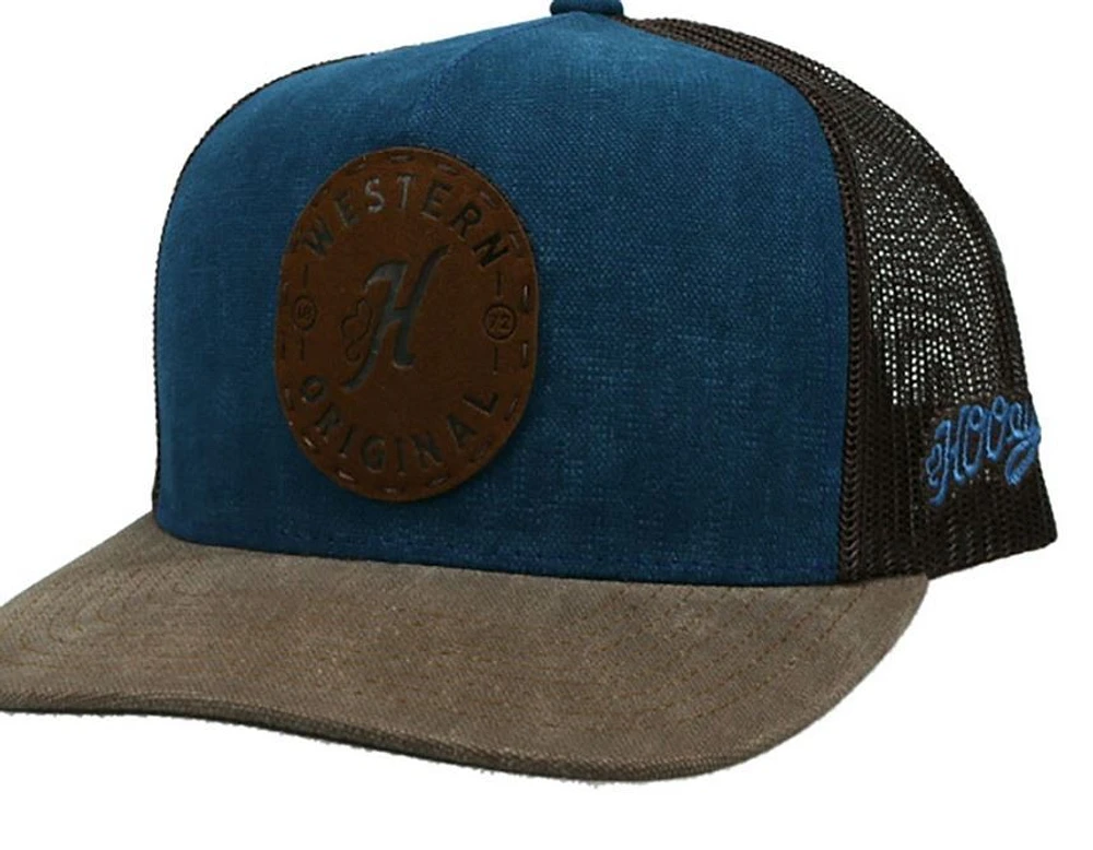 Spur Hooey Blue/Brown Hat OSFA