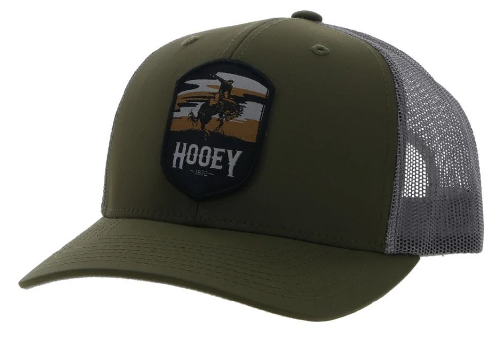 Cheyenne Hooey Olive/Grey Hat - Youth