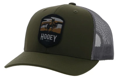 Cheyenne Hooey Olive/Grey Hat - Youth