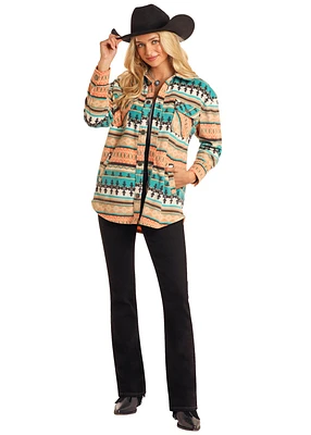 Aztec Fleece Shacket