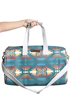 Aztec Print Duffle Bag