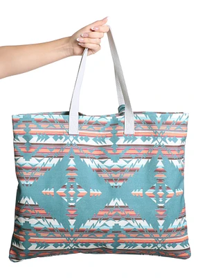 Aztec Print Tote Bag