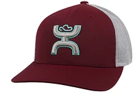 Coach Hooey Maroon/Grey Flexfit Hat