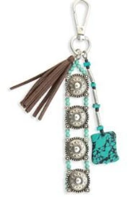 Dawn Horizon Mini Concho Keychain