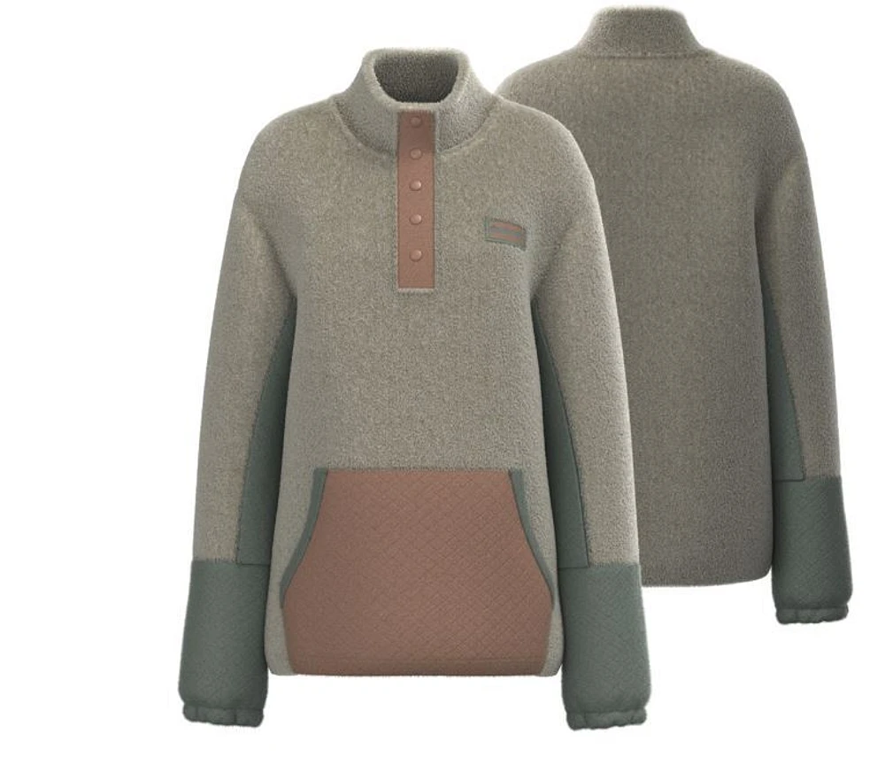 Hooey Ladies Tan Heather Fleece